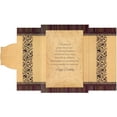 thumbnail image 2 of Designer Greetings Deep Green Vines with Peach Accents Gate Fold Age 65 / 65th Birthday Card for Him, 2 of 2