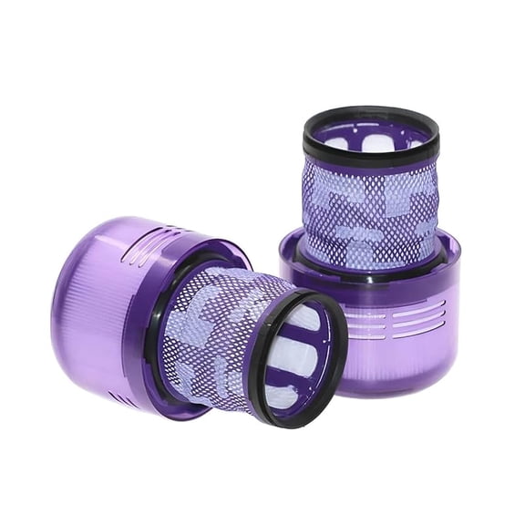 2 Pack V11 And V15 HEPA Filter Compatible for select Dy*son V11 (SV14, SV15, SV17, SV28) and V15 (SV22, SV47) cordless vacuum cleaners. Replacement part for Dy*son part number: 970013-02.