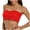 Red, variant on Jacenvly Strapless Bras for Women Lace Wireless Solid Push-Up Bra Women Bras Pack Breathable Soft Comfortable Beauty Back Tube Top Wrap Chest Bottoming Vest Hollow Bra