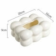 thumbnail image 3 of Qeeadeea Napkin Holder, Napkin Holder For Table, Napkin Holders For Paper Napkins-White-20x16x9cm, 3 of 7