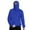 Z64-Blue, variant on Balaclava Hoodie for Men, Loose Masked Zipper Sweatshirt with Pocket
