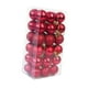 thumbnail image 1 of 36 piezas de pequeños colgantes navideños, adornos navideños decorativos, bolas navideñas para festividades rojo, 1 of 9