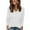 CJ10_White, variant on Resicozy Sweaters for Women Long Sleeve V Neck Shirts Business Casual Fashion Work Blouses 2025 Fall Loose Knit Pullover Tops Blue 2XL