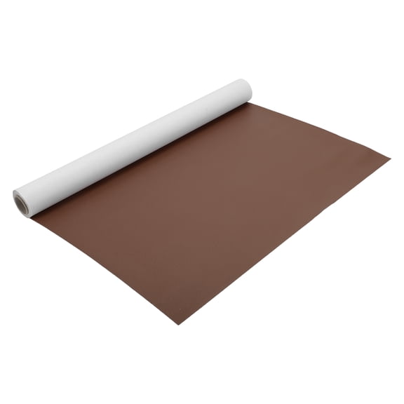 Unique Bargains Self Adhesive Leather Repair Patch Strong Stickiness 60"x16" Leather Repair Tape PU Leather Light Brown 1 Pcs