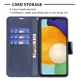thumbnail image 2 of Galaxy A13 5G Wallet Case,Dteck Magnetic PU Leather Card Pocket Case Hybrid Rubber Kickstand Cover with Strap for Samsung Galaxy A13 5G 6.5-inch,Blue, 2 of 7