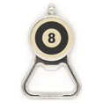 thumbnail image 1 of Billar deportivo patrón de geometría simple Acero inoxidable Metal cerveza tapa sacacorchos, 1 of 3
