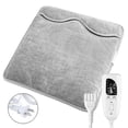 thumbnail image 1 of 6 Modes Electric Heating Pad Foot Warmer Soft Flannel Mat Winter Timing Thermal Pad Auto Shut Off Us//eu Plug, 1 of 4