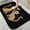 Two Cats with Heart, variant on 1pc Sea Shells Absorbent Non-Slip Bathroom Thickened Flannel Rug Decor,Soft,Quick Drying,Suitable For Indoor/outdoor Use,Bathrooms,Bedrooms,Kitchens,Terrace,Laundry Rooms,16"x24"