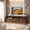 Chestnut brown, variant on 70in Vintage TV Stand for 75 80 85 Inch TV, Mid Century Modern Wood Media Console with Storage Drawer & Open Shelves, Heavy Duty Entertainment Center for Living Room Bedroom