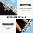 thumbnail image 3 of FORMRS 1-Subject Spiral Notebook 8" x 5" College Ruled 60 Refillable Sheet A5 Hard Cover, 2 Pack, Blue Snowflake, 3 of 7