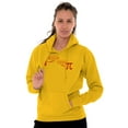 thumbnail image 4 of Rational Real Pi Pie Number Math Nerd Hoodie Sweatshirt Women Men Brisco Brands 3X, 4 of 6