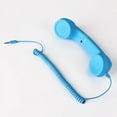 thumbnail image 2 of Vintage 3.5mm Telephone Handset, Retro Cell Phone Receiver Mic Microphone Speaker Anti Radiation Receivers for iPhone Android Smartphone, 2 of 5