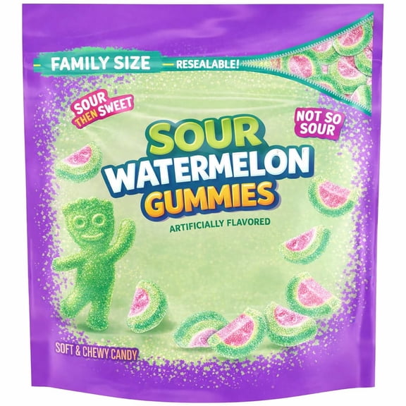 Watermelon Soft & Chewy Candy, Family Size, Bulk Candy, 1.8 lb 070462005844