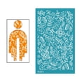 thumbnail image 3 of Plantillas de serigrafía para impresión de arcilla polimérica en arcilla, de serigrafía reutilizable para plantilla de decoración, fabricación de Estilo C perfecl Plantillas de pantalla de seda, 3 of 8
