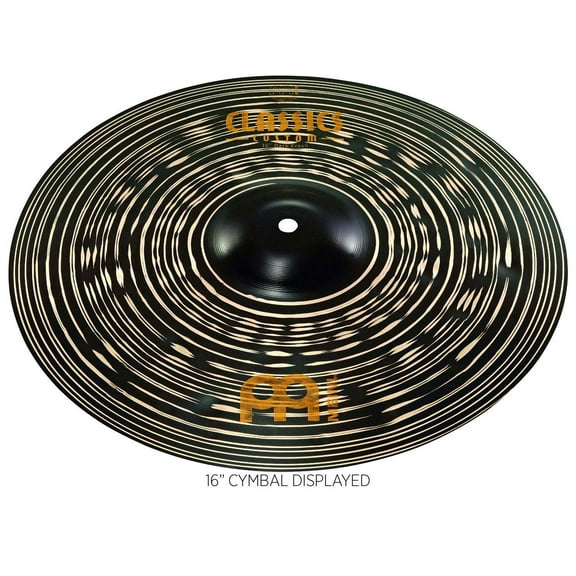Meinl 16" Classic Customs Dark Crash