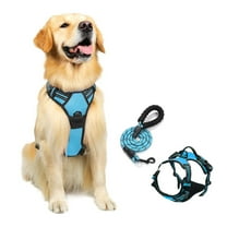 GoodTool Dog Harness, Night Reflective Pet Harness with 2m Dog Leash for Small to Medium Dogs