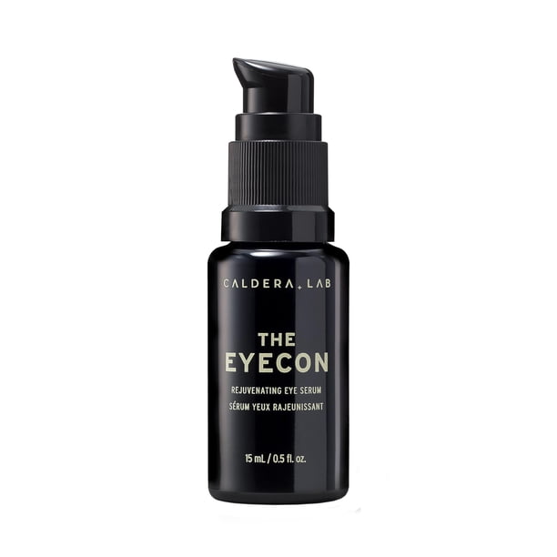 Caldera + Lab The Eyecon | Sérum para ojos para hombres formulado para líneas finas, ojeras e hinchazón.