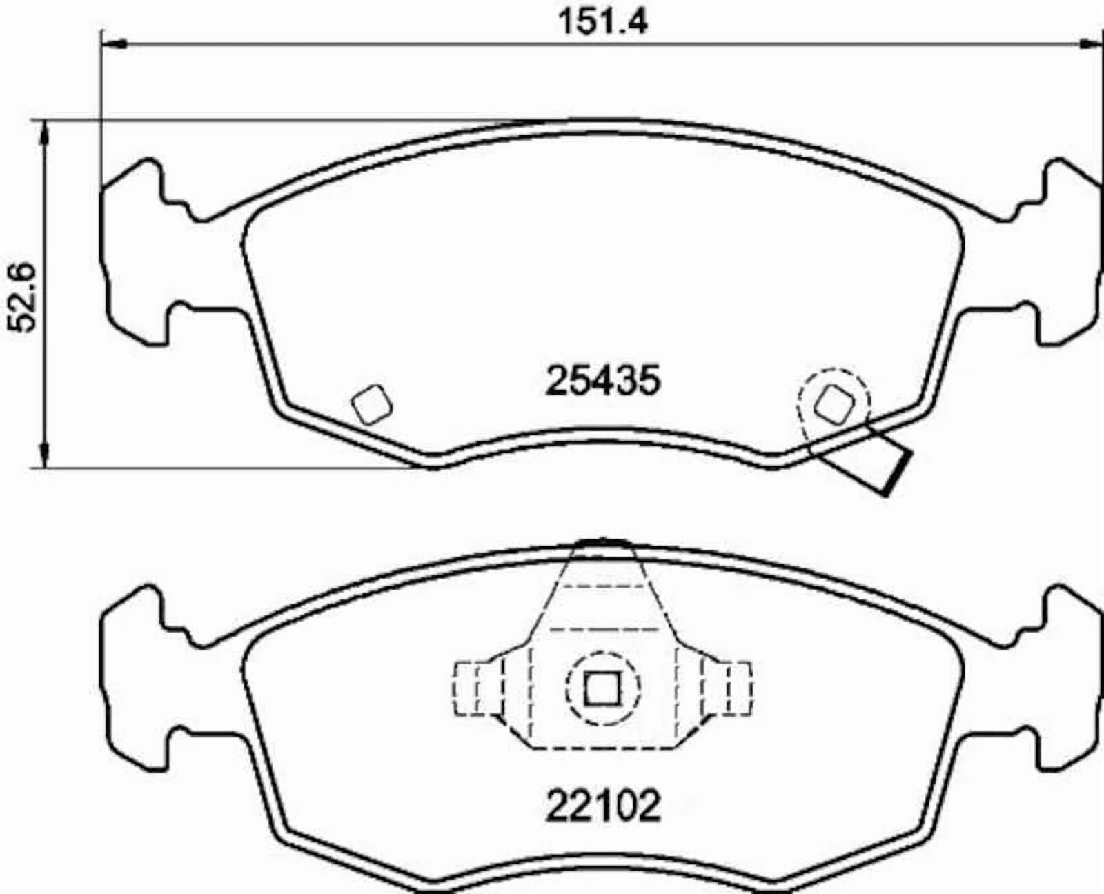 HELLA Brakes 355021751 HELLA OE Certified