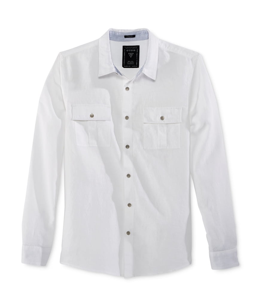 white button up shirt walmart