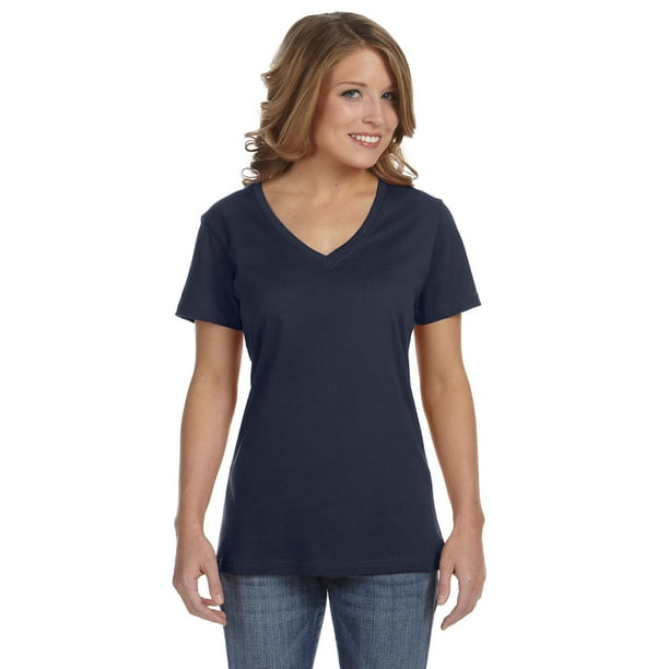 sheer v neck t shirt