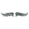 thumbnail image 6 of Zeckos Pair of Galvanized Metal Angel Wings Wall Art Home Decor, 6 of 7
