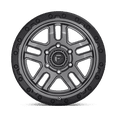 thumbnail image 4 of Fuel 1PC Aluminum Rim D701 AMMO 17X9in Matte Gun Metal Black Bead Ring Finish, D70117908450, 4 of 4