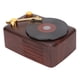 thumbnail image 2 of Altavoz Bluetooth estéreo con carga USB, diseño retro de tocadiscos, minialtavoz inalámbrico para coche, portátil, teléfono móvil, 2 of 5