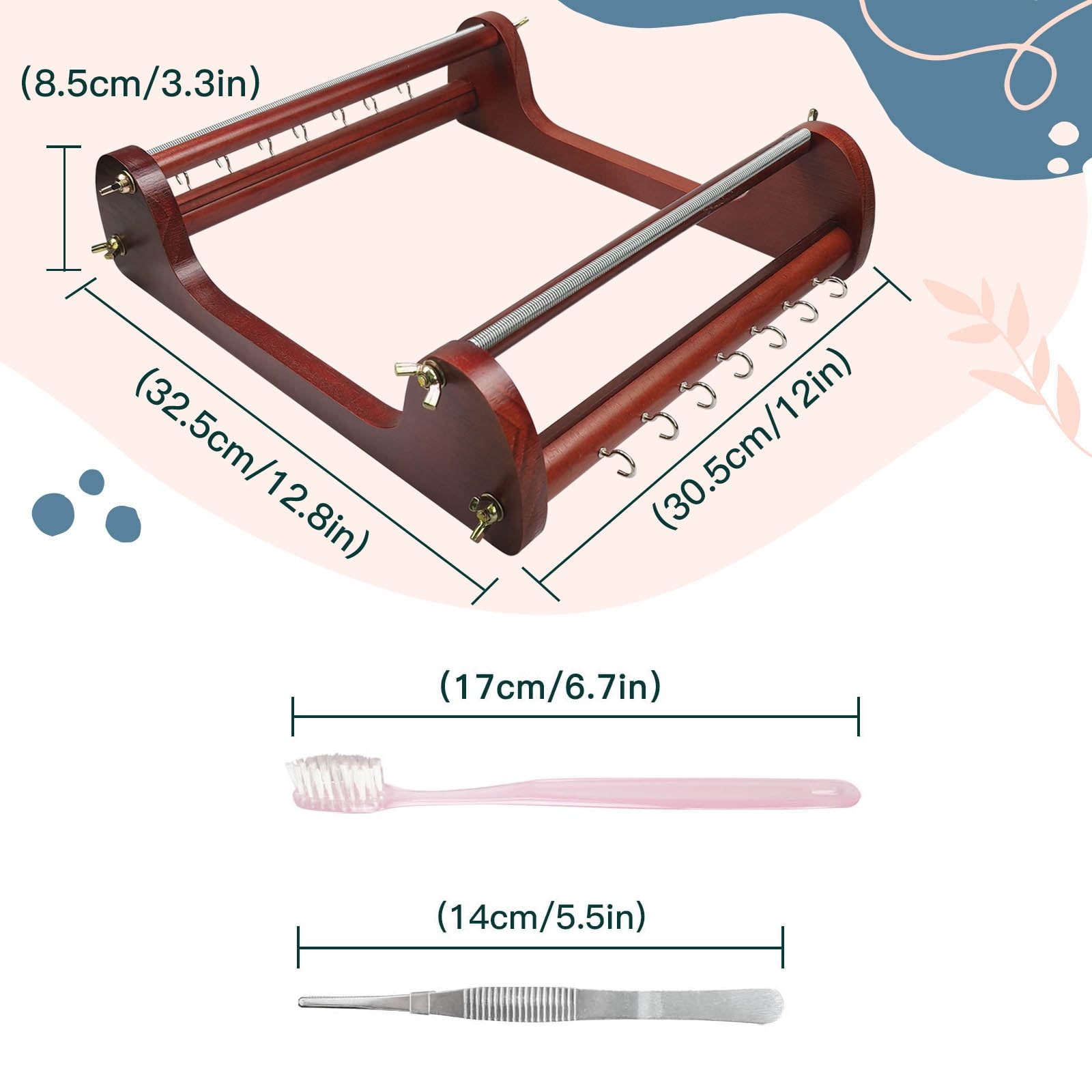 Bead Weaving Tool Vintage Inspired Beads Kit include Beads Threads Needle for Bracelets Necklaces