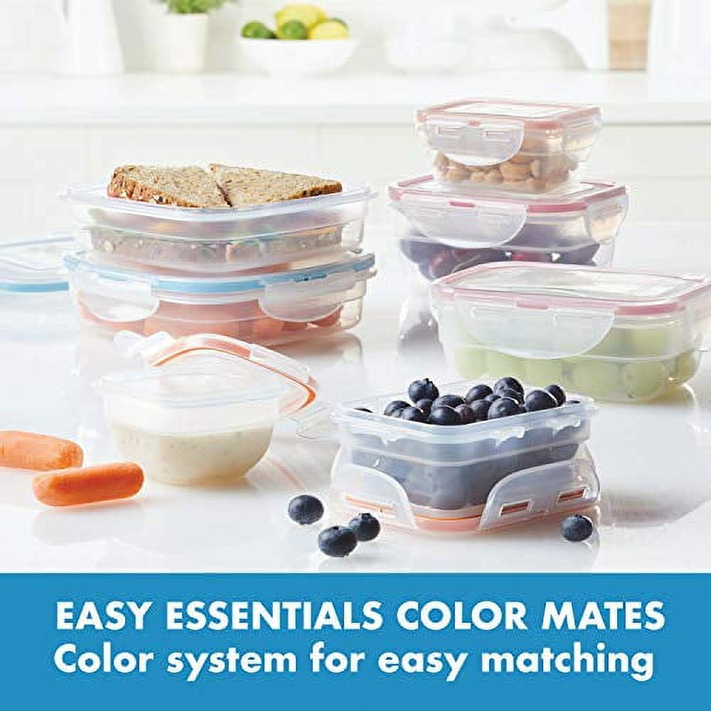 LocknLock Color Mates 20-Piece Food Storage Container and Organization Set  HSM945EMS10 - The Home Depot