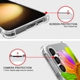 thumbnail image 4 of CoverON Phone Design For Samsung Galaxy S23 FE Case, Clear Flexible Soft Rubber Slim TPU Cover, SunFlower, 4 of 8