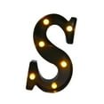 thumbnail image 2 of Lámpara de letras de marquesina, letrero del alfabeto iluminado, letras de marquesina iluminadas, luz de letras de marquesina LED para dormitorio de Tamaño pequeño: 472 x 858 x 157 pulgadas, 2 of 8
