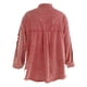 thumbnail image 4 of Chaquetas de mezclilla para mujer Abrigo de agujero desgastado lavado casual Chaqueta de manga larga de novio de gran tamaño sin capucha suelta Odeerbi  ODB-2, 4 of 8
