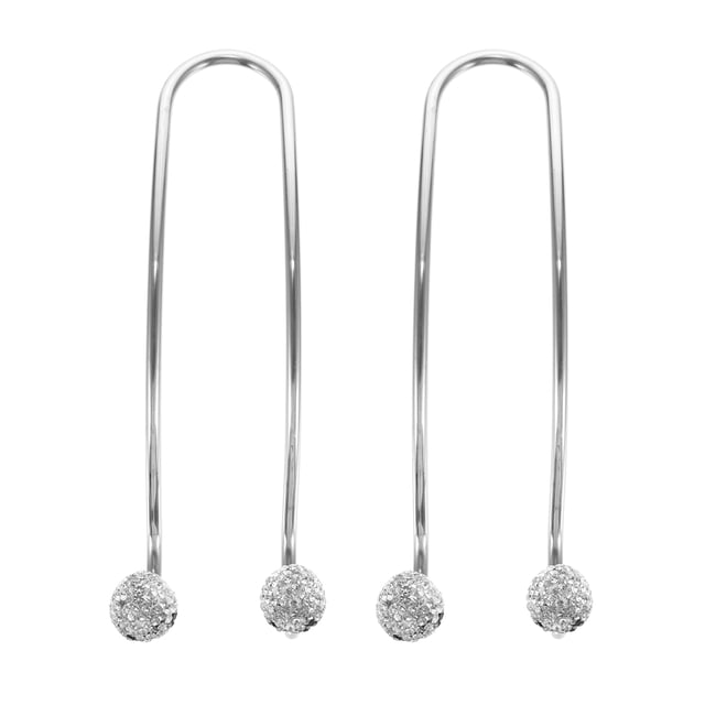 2Pack Vehicle Storage Hanger Car Back Seat Hook Silver 12x3cm Double Hook for Car Owners Multifunctional Use