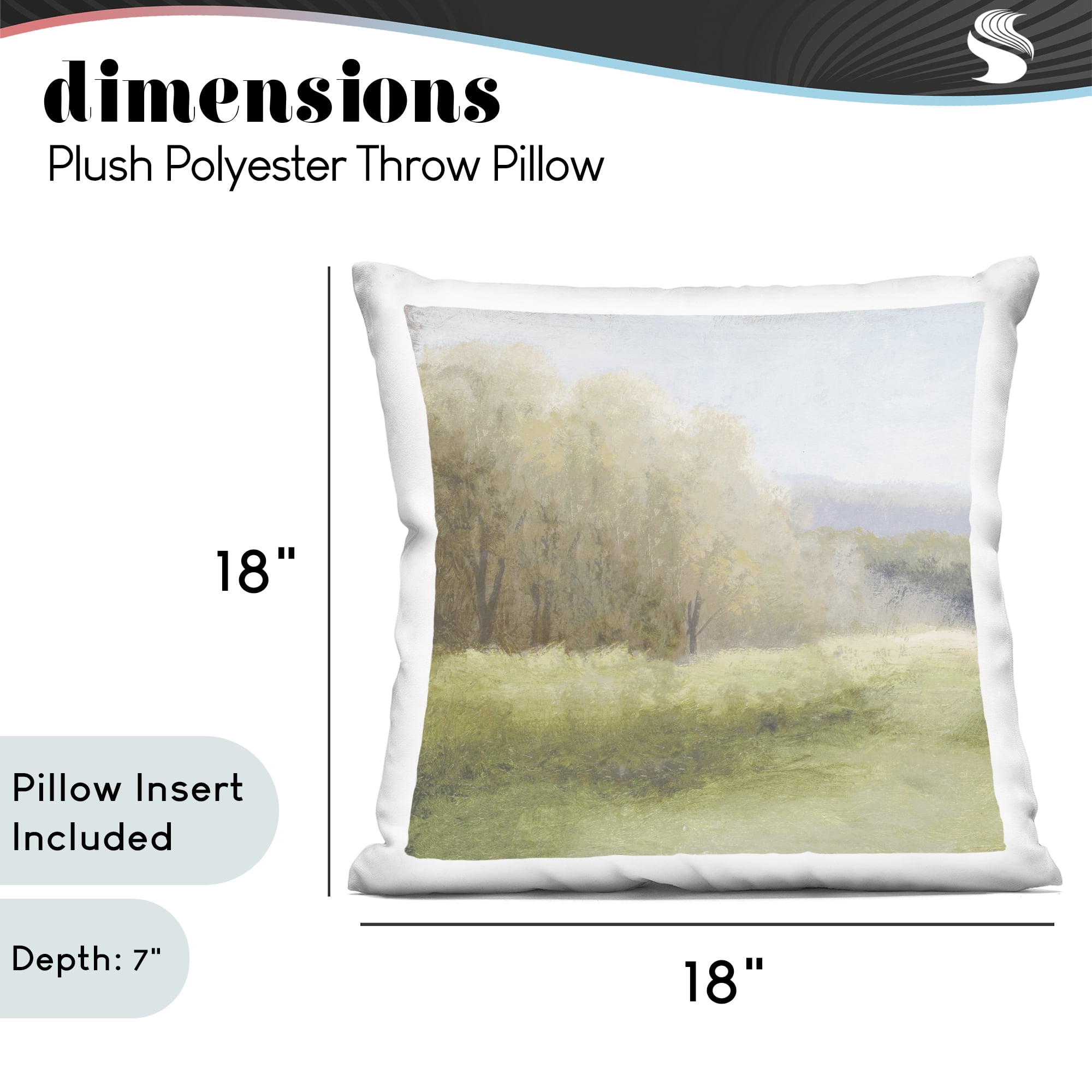 Stupell Industries Within A Familiar Place Decorative Printed Throw Pillow, design by Michael Marcon
