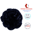 thumbnail image 3 of Black Tissue Paper Squares, Bulk 24 Sheets, Presents by Feronia packaging, Made In USA Large 20 Inch x 30 Inch, 3 of 12