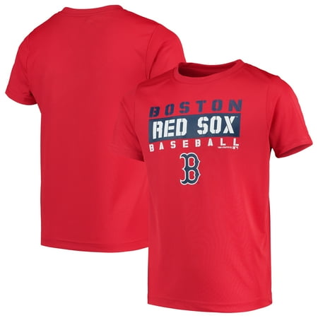 - Youth Red Boston Red Sox Basic T-Shirt