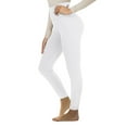 thumbnail image 4 of Sopiago Womens Fleece Lined Sherpa Leggings Winter Warm Thermal Thick Tights High Waisted Yoga Pants White,L, 4 of 4