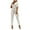 Blanc, variante sur Mrat Combinaisons Grande Taille pour Femmes aux Formes Tendance Femmes Uni Manches Courtes Fermeture Éclair Bandage Poches Bouton Combinaison Femmes Pantalon Combinaison Jambe Grand S-43 Rouge-A TG
