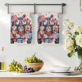 thumbnail image 3 of 4th of July Kitchen Towels Set of 3, USA Flag Blue Red Independence Day Gnomes Absorbent Dish Towels for Kitchen, Microfiber Hand Towel, Quick Drying Tea Towel for Cleaning Decorative Dishcloths, 3 of 7