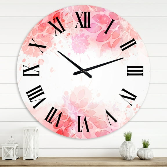 Designart 1 in Modern,Contemporary Wall Clock