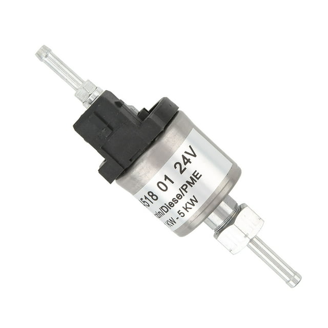 Bomba de aire para calentador de diésel, 24 V, 28 ml, bomba de aire para diésel, bomba de combustible para diésel, bomba de calefacción de estacionamiento con combustible y aceite, durabilidad mejora