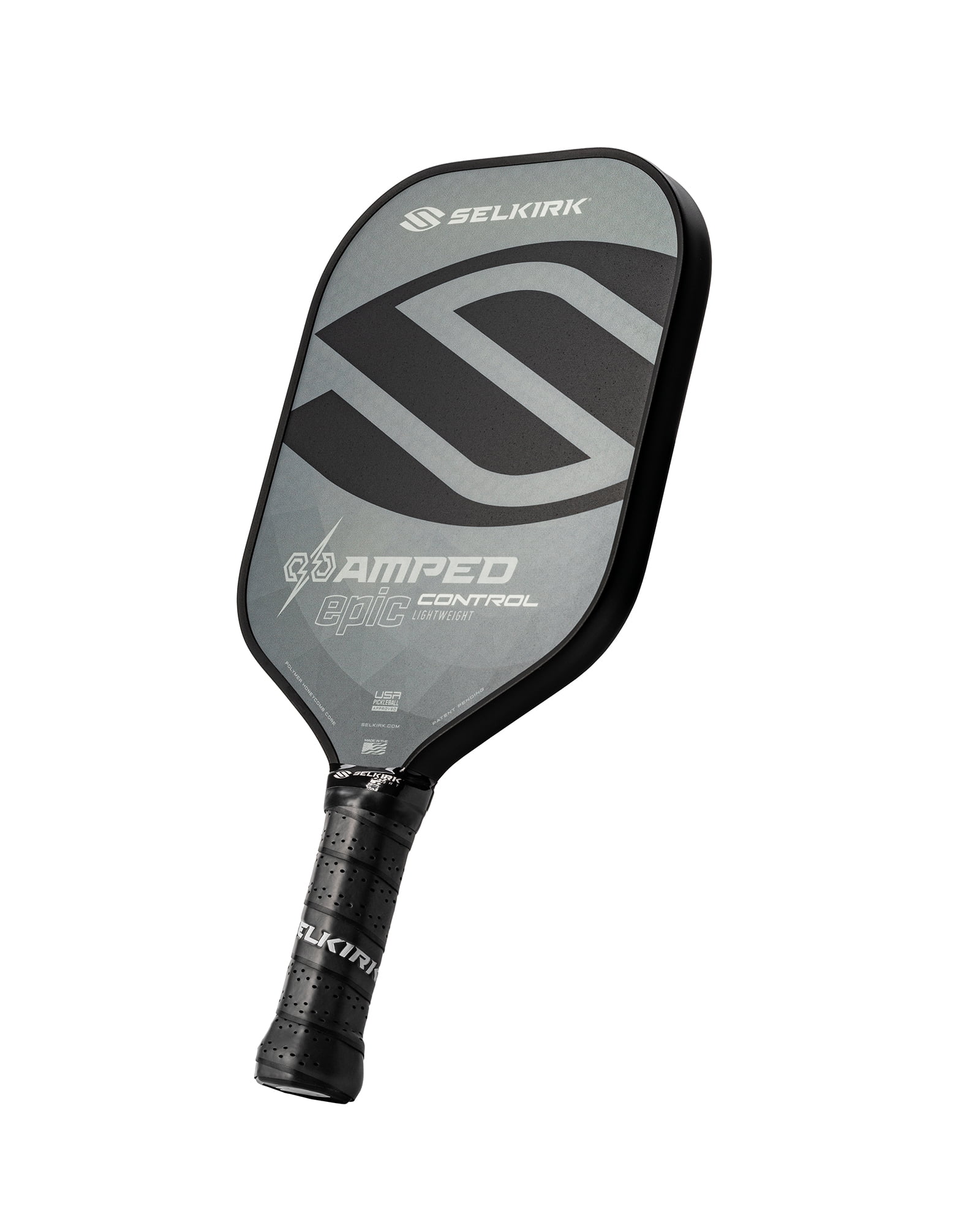 Selkirk Amped Control Epic Pickleball Paddle – Lightweight Composite Paddle for Spin & Control – USAPA Approved – for Beginner to Advanced Players, Indoor & Outdoor Use