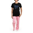 thumbnail image 4 of CafePress - Shalom Ya'll Women's Dark Pajamas - Women's Short Sleeve Print T-Shirt and Pants Dark Cotton Pajama Set, 4 of 7
