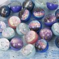 thumbnail image 3 of Muyoka 24 Uds pelotas hinchables de goma Galaxy pelotas hinchables de 32mm bolas de estrés multicolores tema espacial bolas pequeñas divertido juguete educativo para niños para fiesta de cumpleaños Muyoka Hogar, 3 of 6