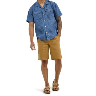 Wrangler Authentics Mens Classic Relaxed Fit Five Pocket Jean Short - Tamaño 38 - Color Stonewash Dark | Guatemala