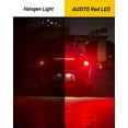 thumbnail image 7 of AUXITO 7443 LED Bulb Red 7440 7444 W21W T20 for Brake Light, Tail Light 14-SMD 3030 Chipsets LED Bulbs,Pack of 2, 7 of 7