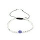 thumbnail image 1 of Pulsera Glowa de plata, Mini Ojo Turco Azul GLOWA Pulsera, 1 of 8