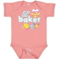 thumbnail image 3 of Inktastic Lil' Baker Icing and Cake Boys or Girls Baby Bodysuit, 3 of 5