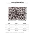 thumbnail image 3 of KLL Hand Drawn Pig Print Fleece Throw Blanket, Horizontal Fleece Bedding Cute Soft Blankets Comfy Fleece Flannel Plush Home Decor for Couch & Bed -50"x40", 3 of 9