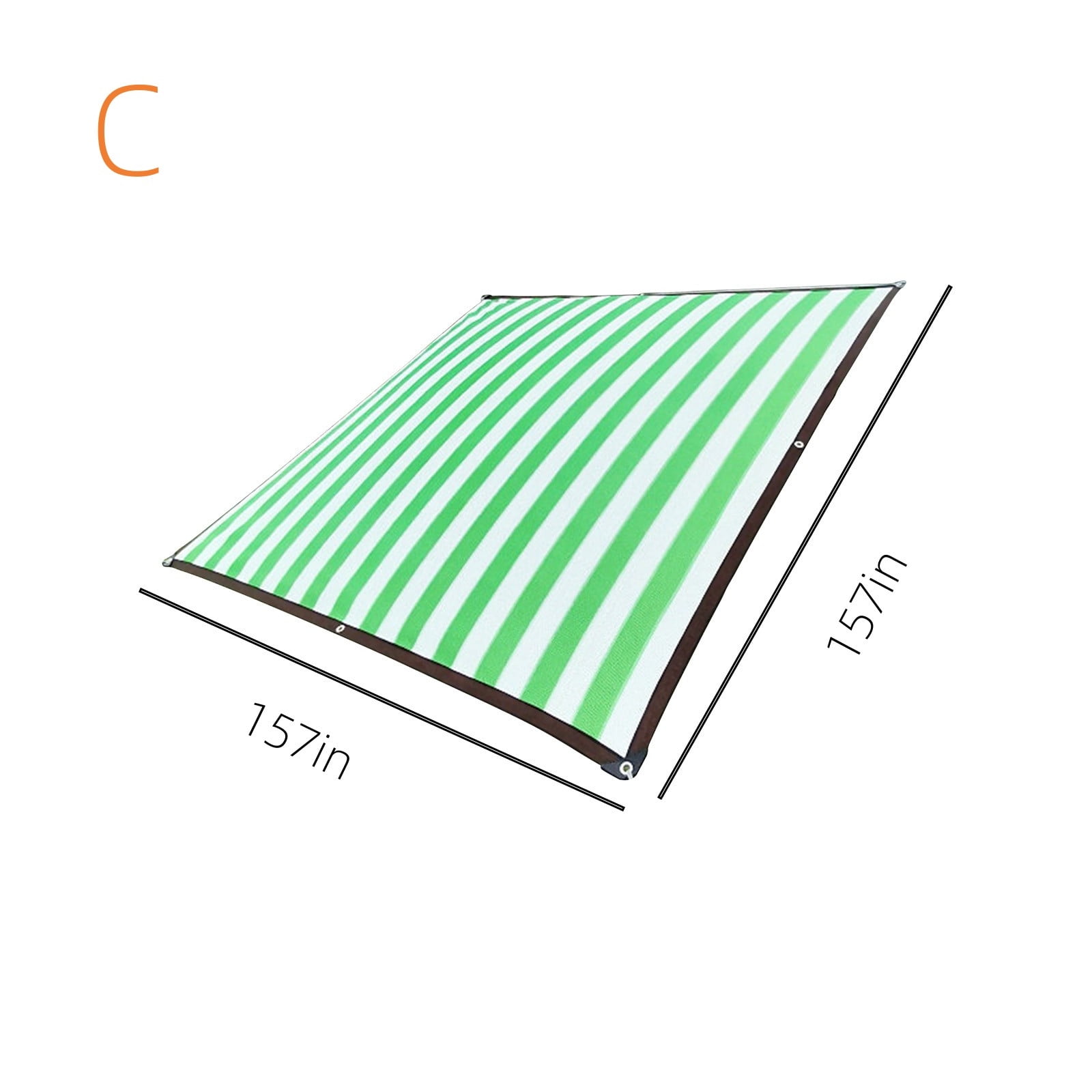 COM1950s Garden 90% Shade Cloth, Resistant Sun Shade Net 7/10/13FT Mesh Tarp with HDPE Material and Reinforced Grommets Shade Trap for Greenhouse, Plant, Pergola, and Backyard Patio Sunshade